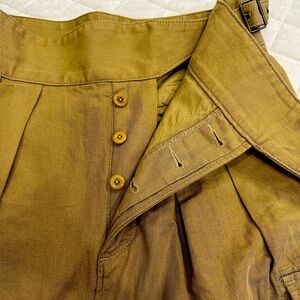 Women Tan Cargo Pants Size 6